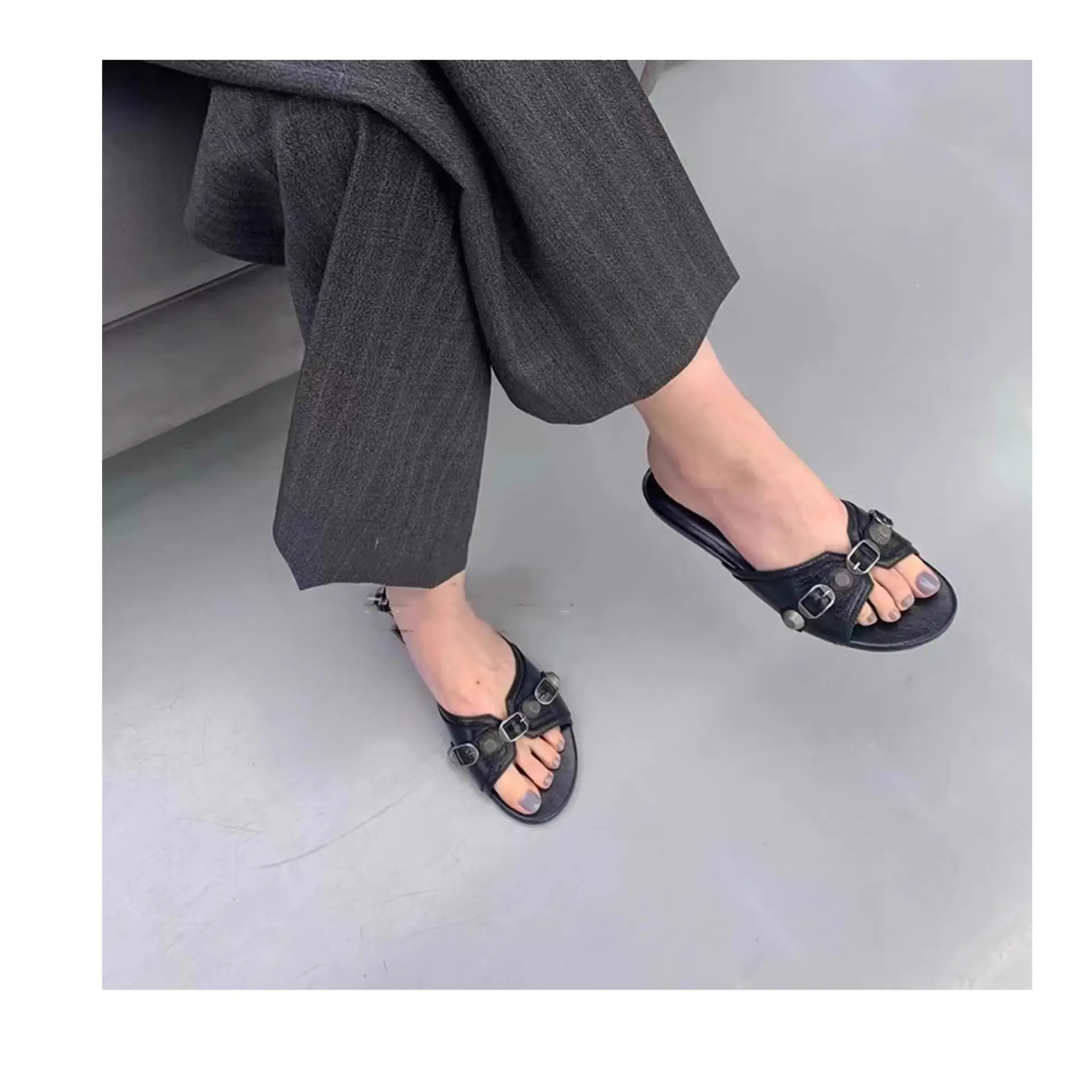 Black Half Heel Sandals for Women 2025 — feature 4
