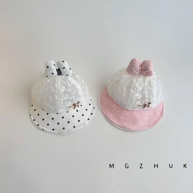 Girls Cute Bow Hats for Girls Spring Summer - Image 6