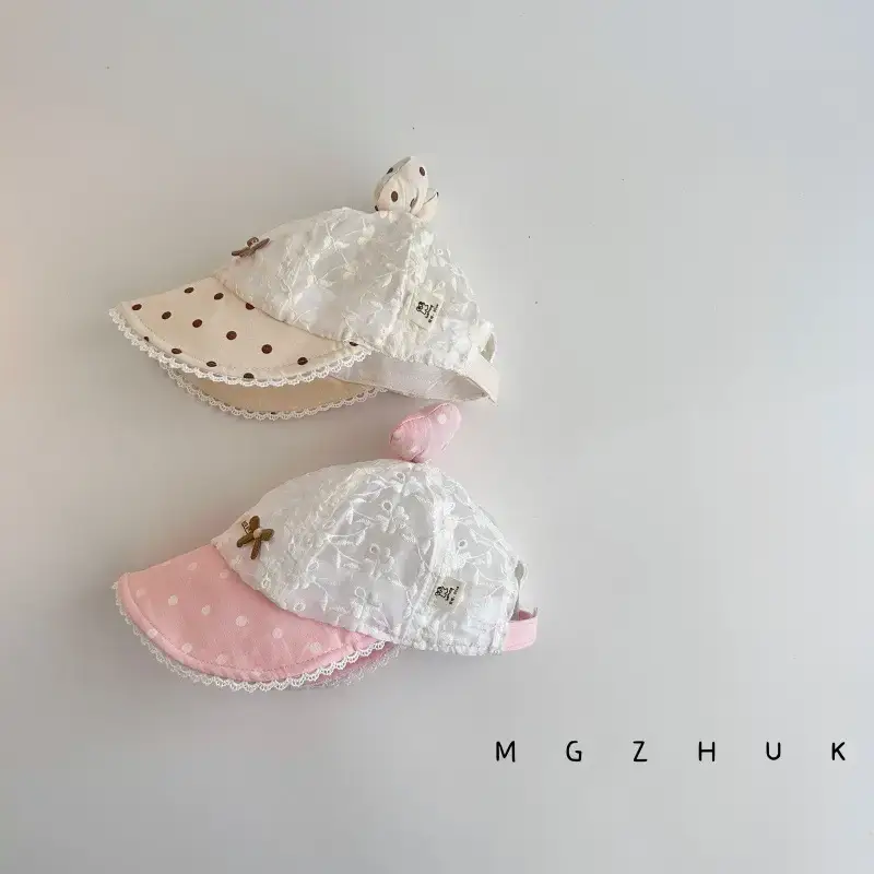 Girls Cute Bow Hats for Girls Spring Summer - Image 7