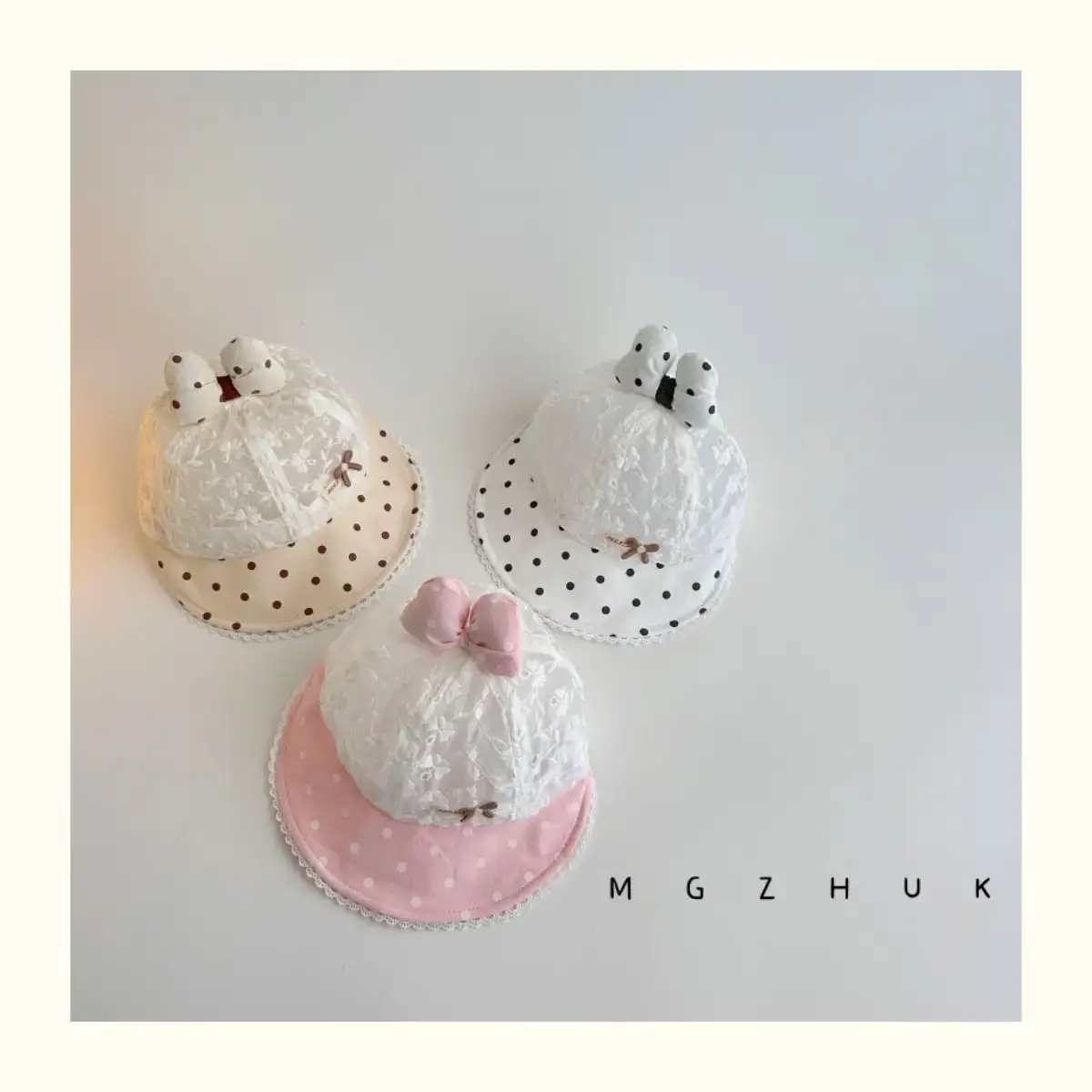 Girls Cute Bow Hats for Girls Spring Summer — feature 3