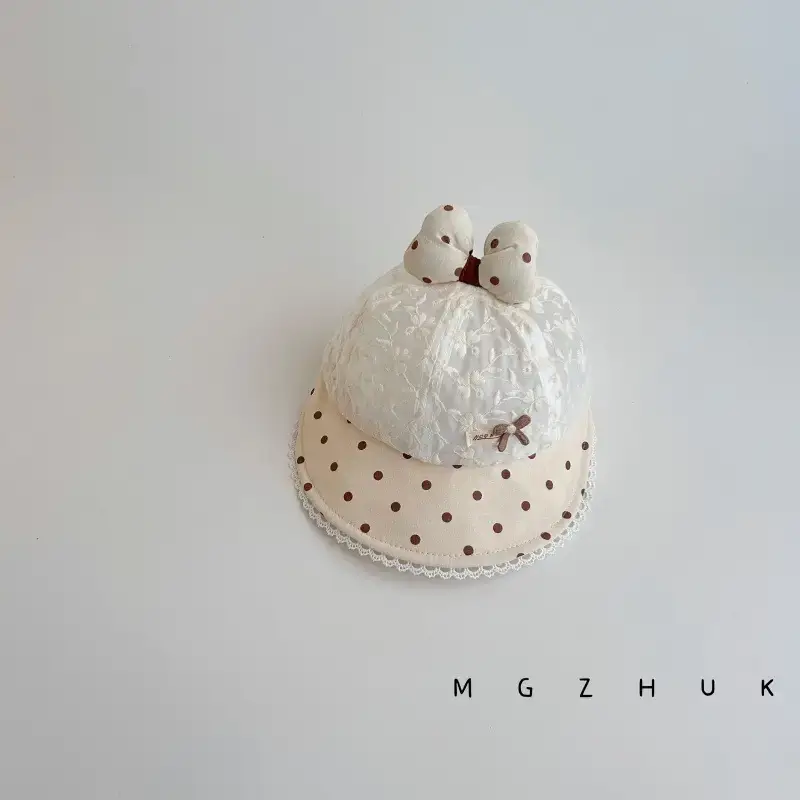 Girls Cute Bow Hats for Girls Spring Summer - Image 2