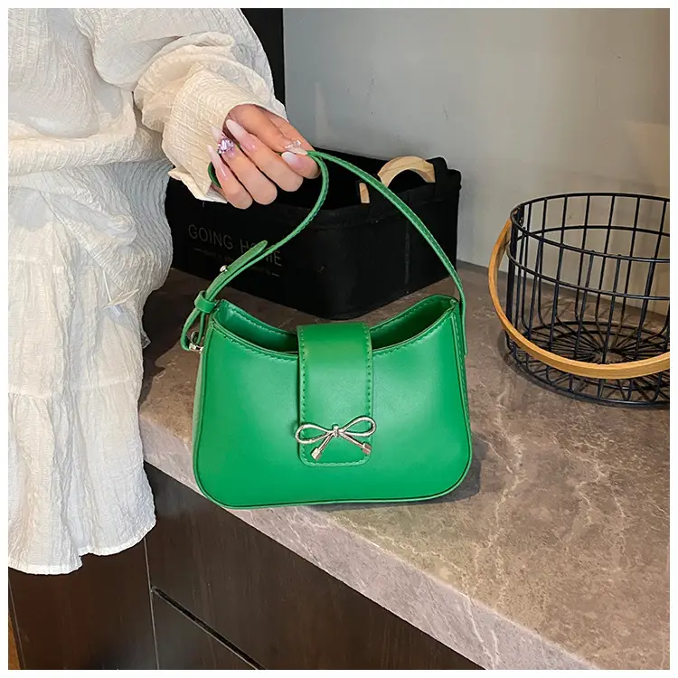 Green Bow Shoulder Bag for Women 2025 — feature 15