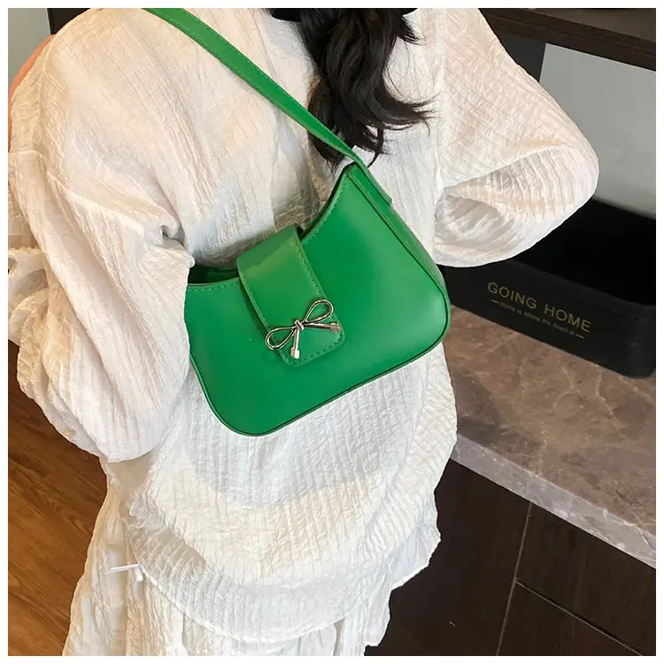 Green Bow Shoulder Bag for Women 2025 — feature 16