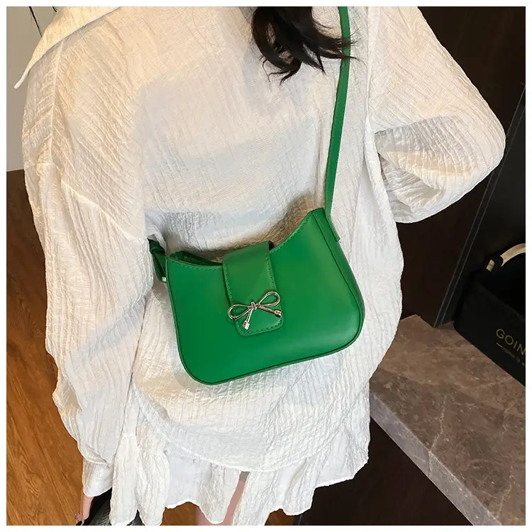 Green Bow Shoulder Bag for Women 2025 — feature 17