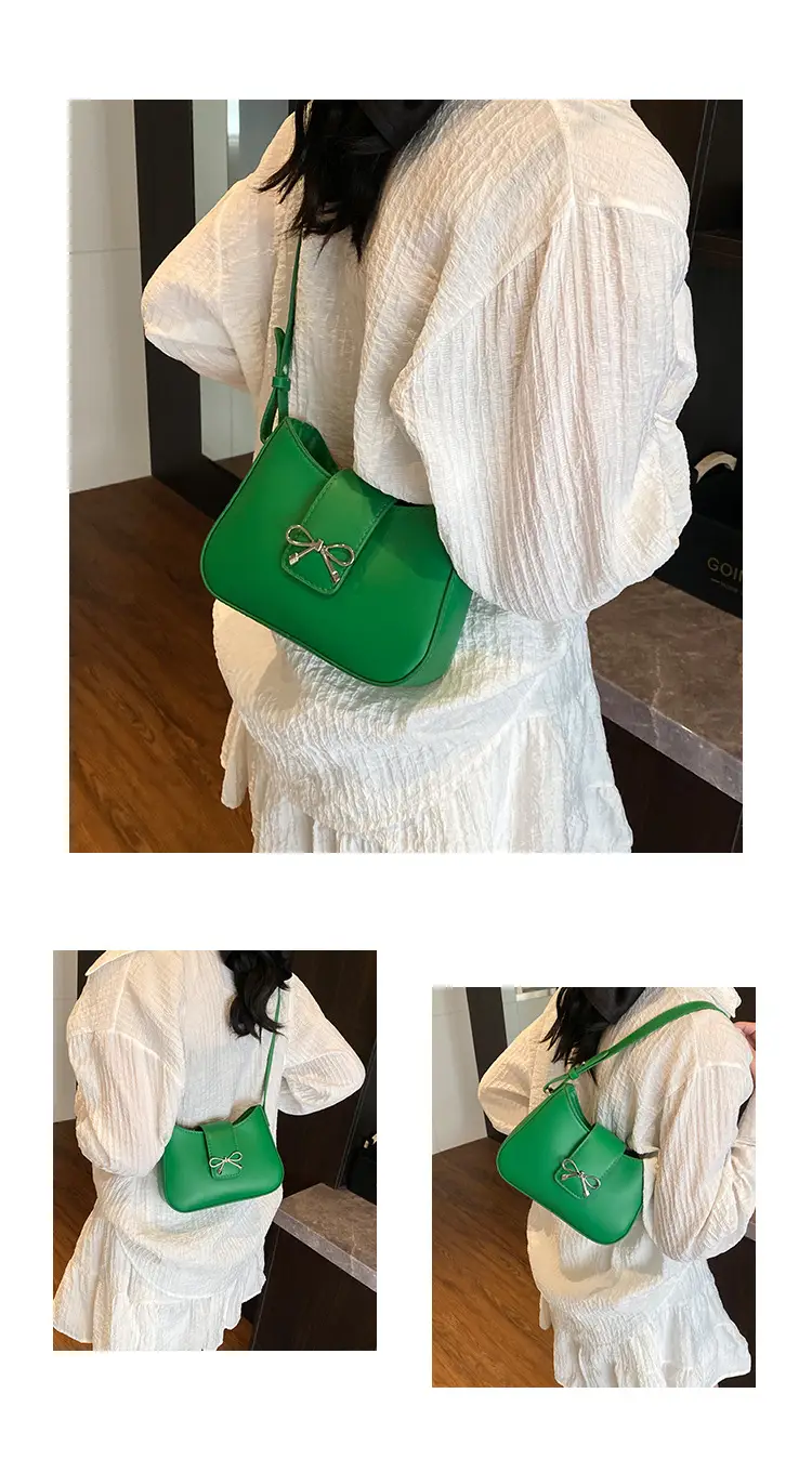 Green Bow Shoulder Bag for Women 2025 — feature 23