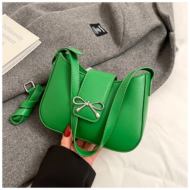 Green Bow Shoulder Bag for Women 2025 — feature 34