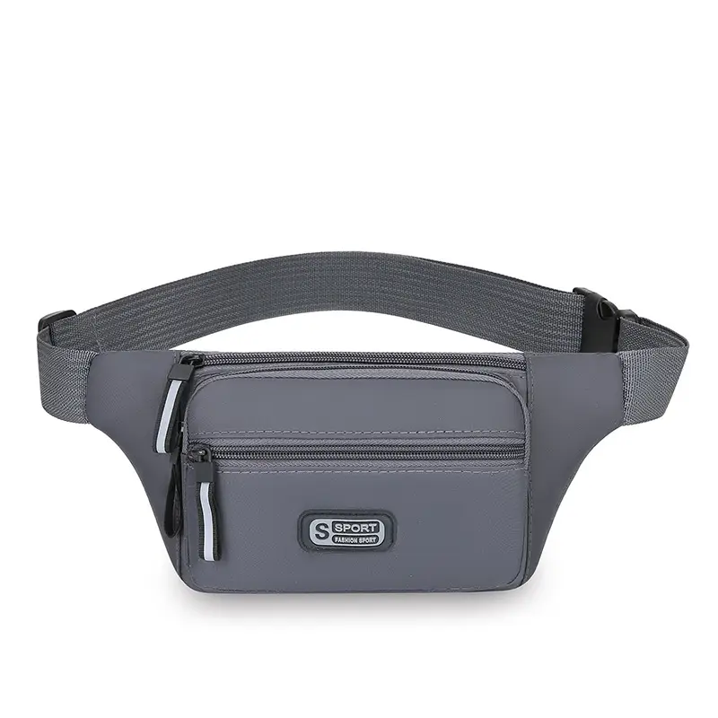 Men's Lightweight Portable Chest Bag Black All-Match - Image 2