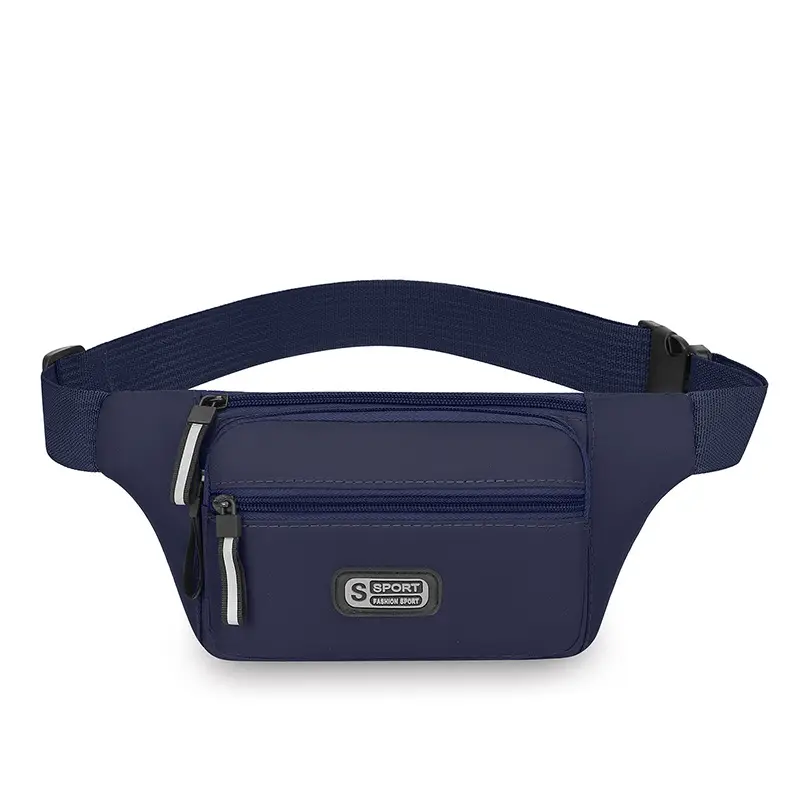 Men's Lightweight Portable Chest Bag Black All-Match - Image 3