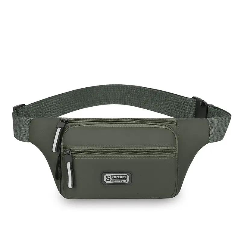Men's Lightweight Portable Chest Bag Black All-Match - Image 4