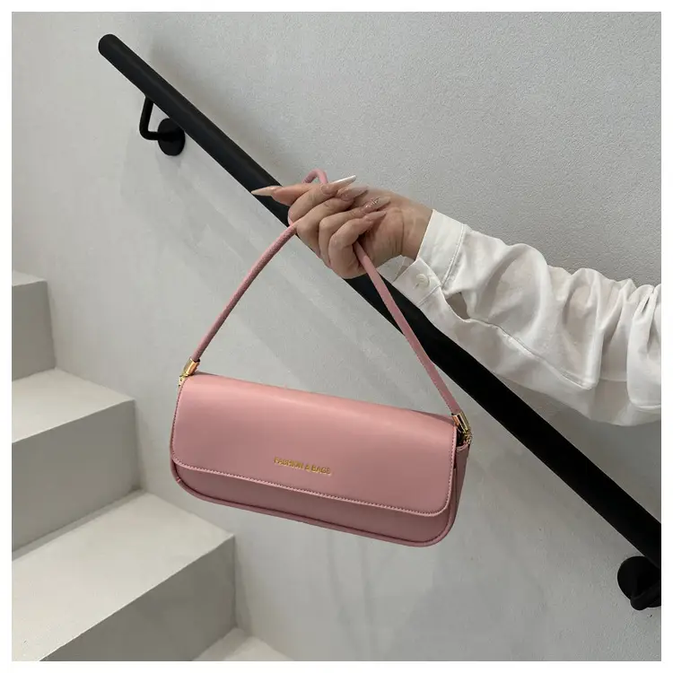 Women's 2025 Spring Shoulder Bags Black Pink White Brown — feature 19