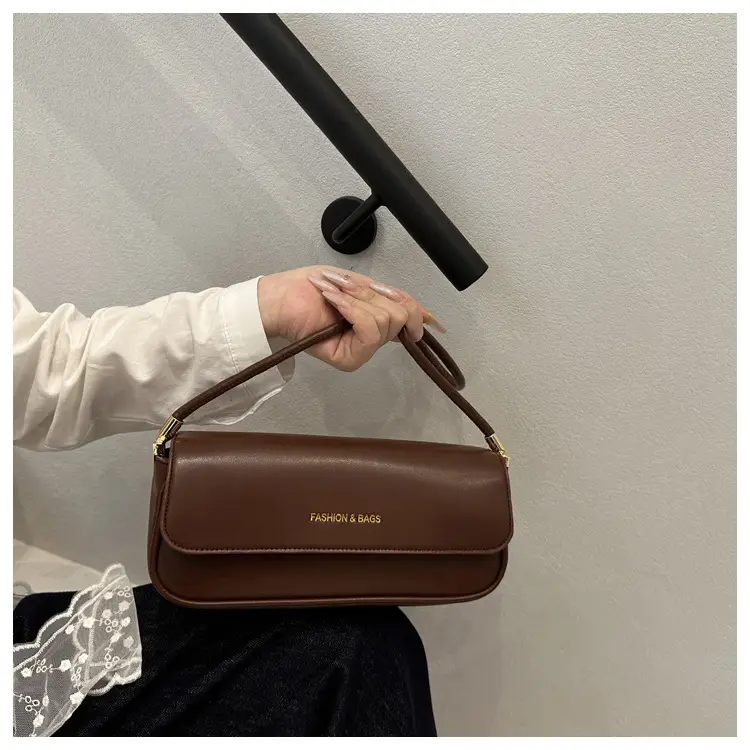 Women's 2025 Spring Shoulder Bags Black Pink White Brown — feature 24