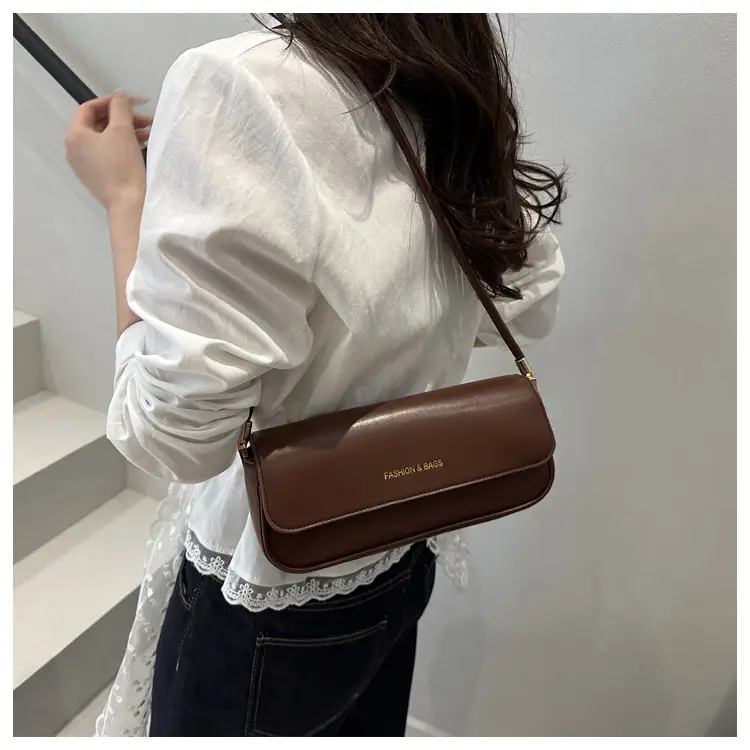 Women's 2025 Spring Shoulder Bags Black Pink White Brown — feature 25