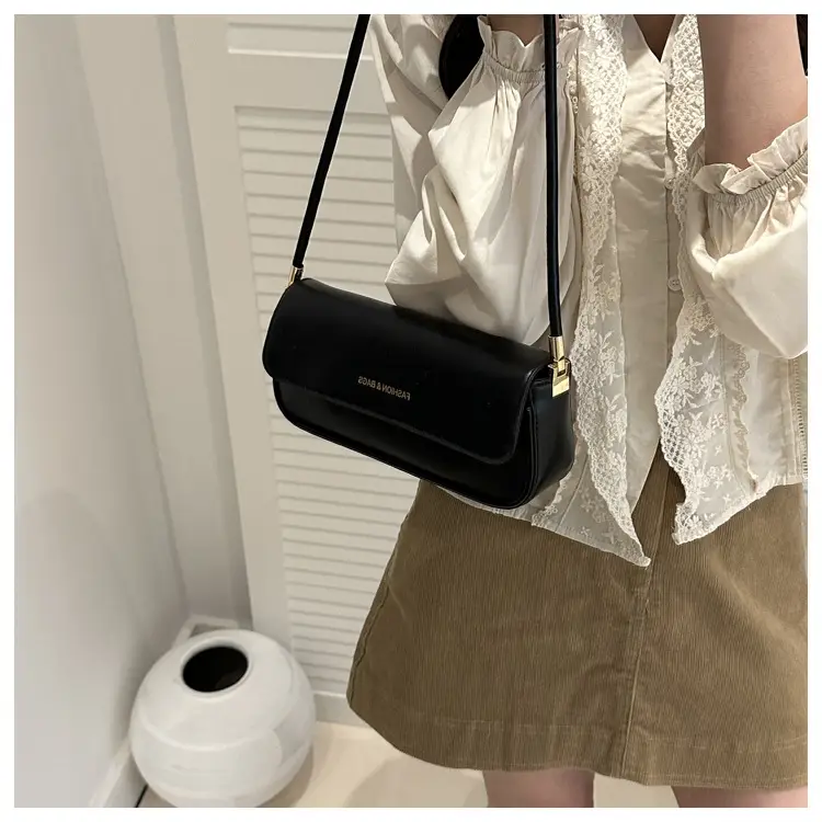 Women's 2025 Spring Shoulder Bags Black Pink White Brown — feature 28