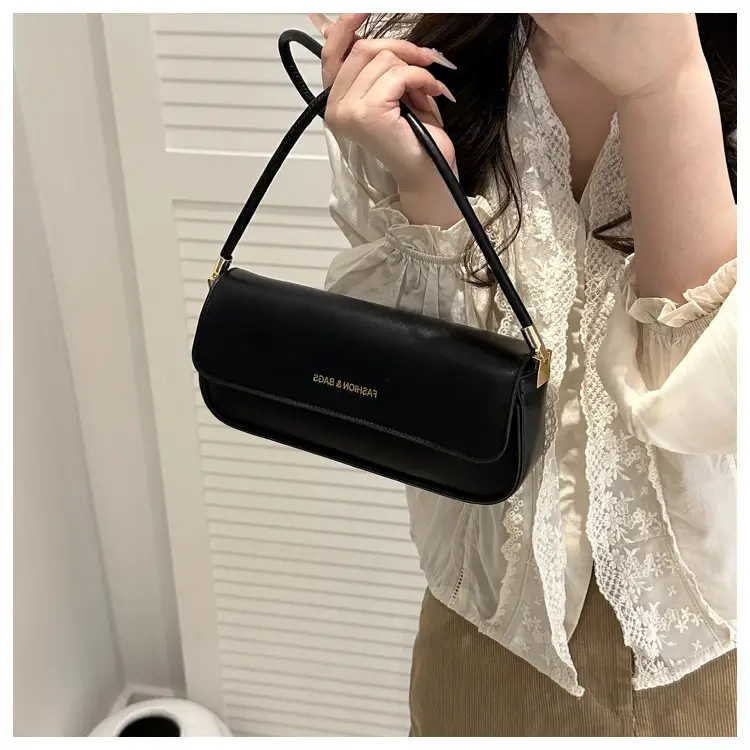 Women's 2025 Spring Shoulder Bags Black Pink White Brown — feature 29