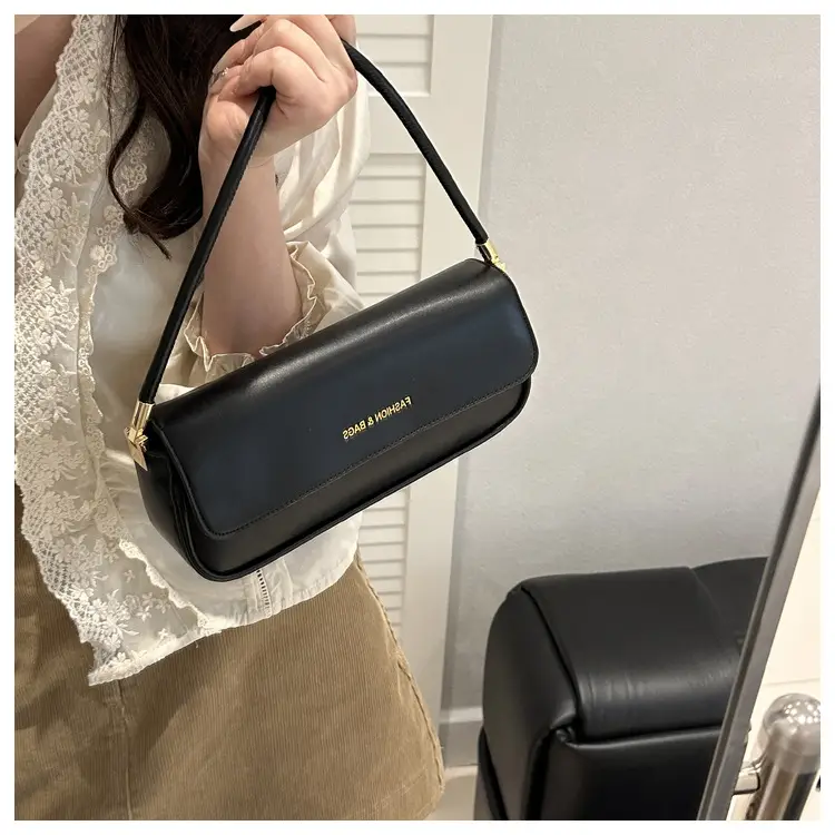 Women's 2025 Spring Shoulder Bags Black Pink White Brown — feature 30