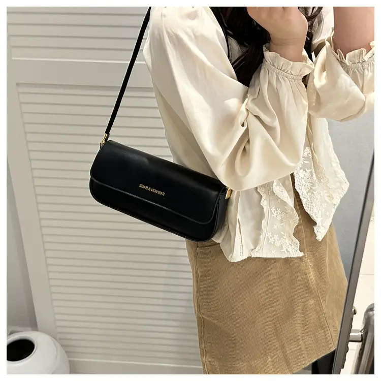 Women's 2025 Spring Shoulder Bags Black Pink White Brown — feature 32