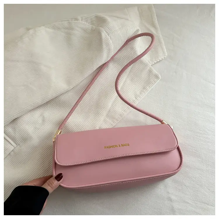 Women's 2025 Spring Shoulder Bags Black Pink White Brown — feature 38