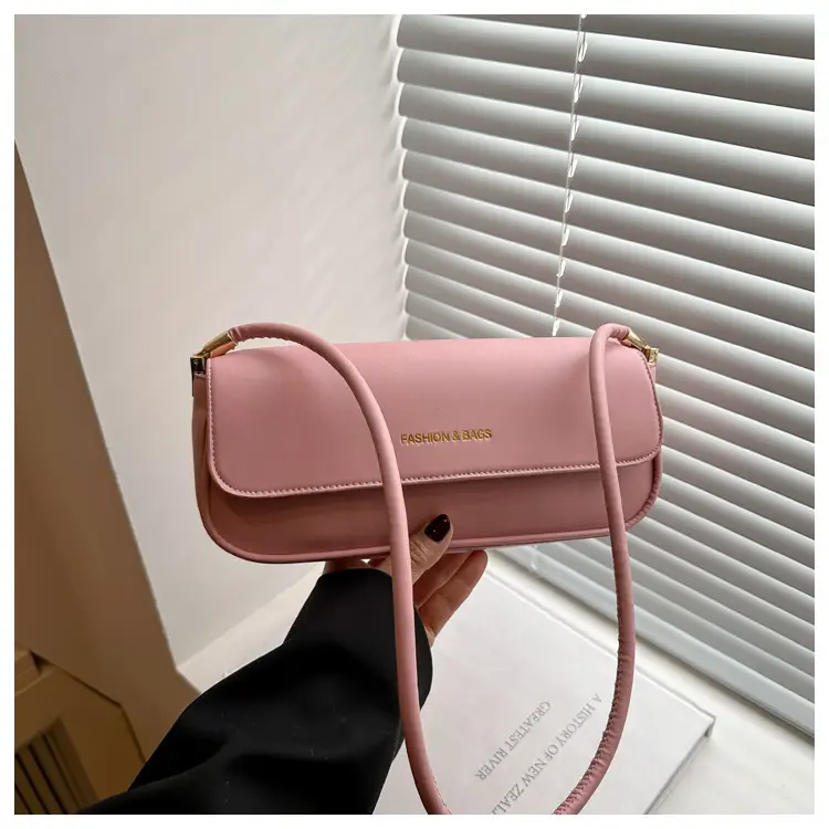 Women's 2025 Spring Shoulder Bags Black Pink White Brown — feature 43