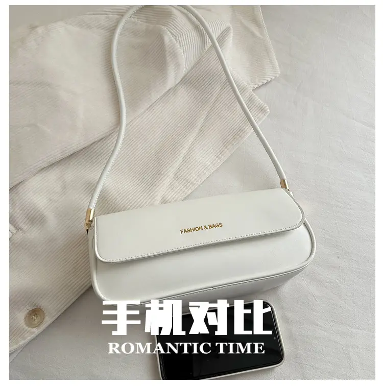 Women's 2025 Spring Shoulder Bags Black Pink White Brown — feature 5