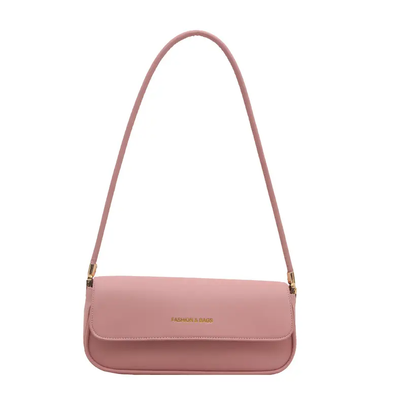 Women's 2025 Spring Shoulder Bags Black Pink White Brown - Image 3