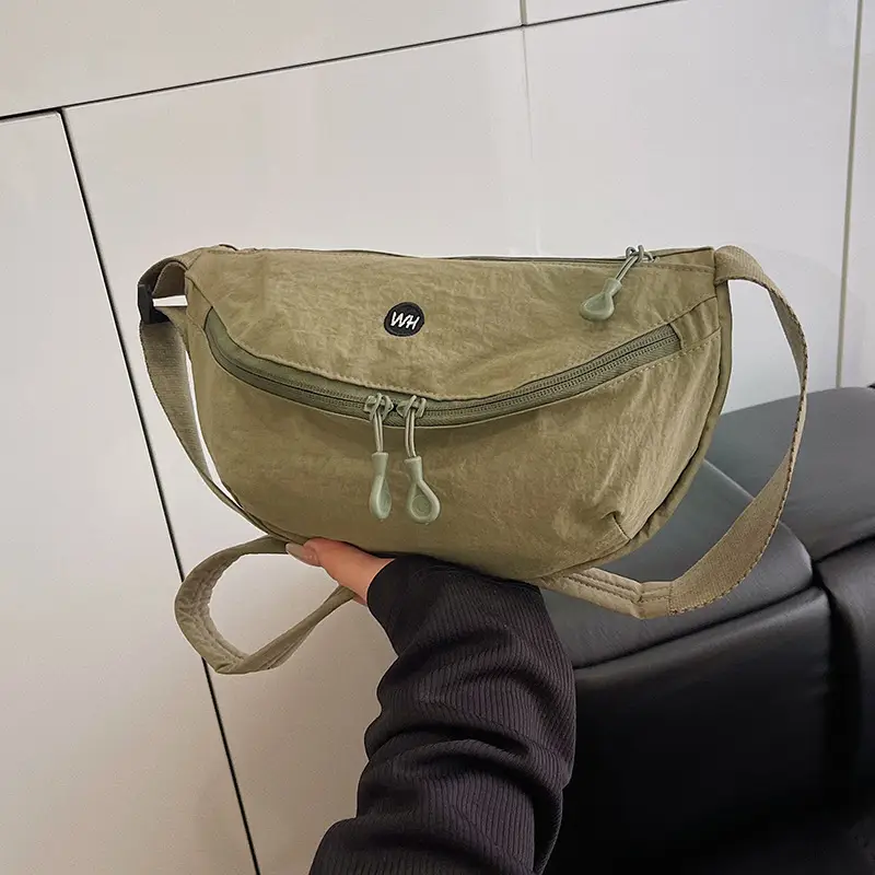 Women's Black Crossbody Bag 2025 Lightweight Wide Strap — feature 46