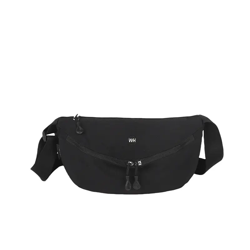 Women's Black Crossbody Bag 2025 Lightweight Wide Strap - Image 5