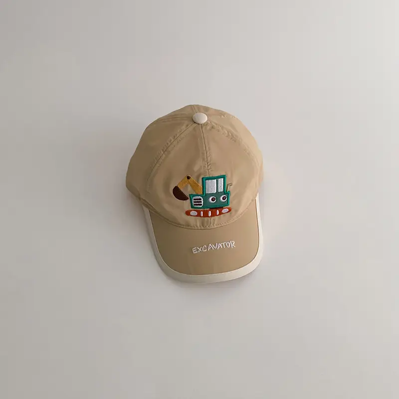 Baby Cap Green Embroidered for Boys 2025 - Image 2