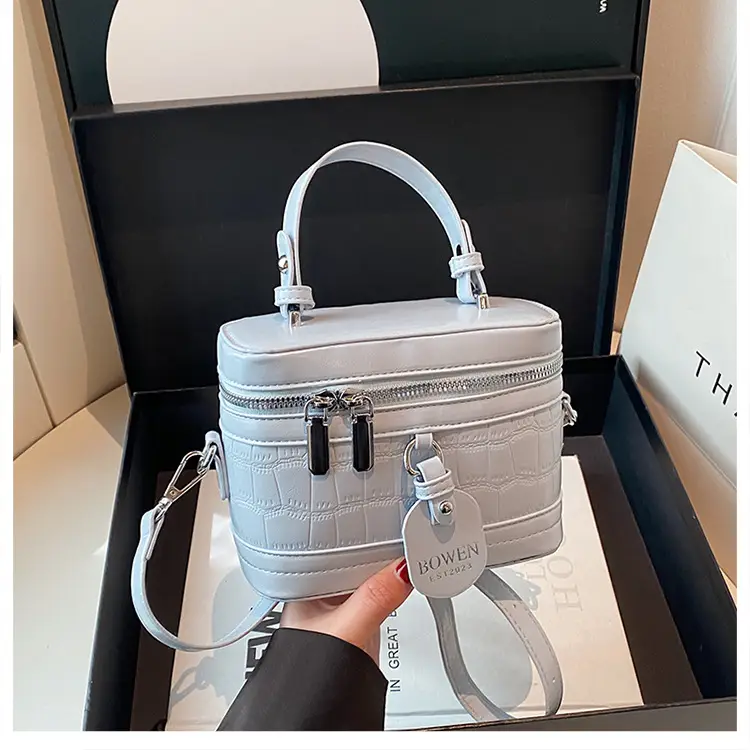 Chanel-Style Brown White Crossbody Bag for Women 2026 — feature 14