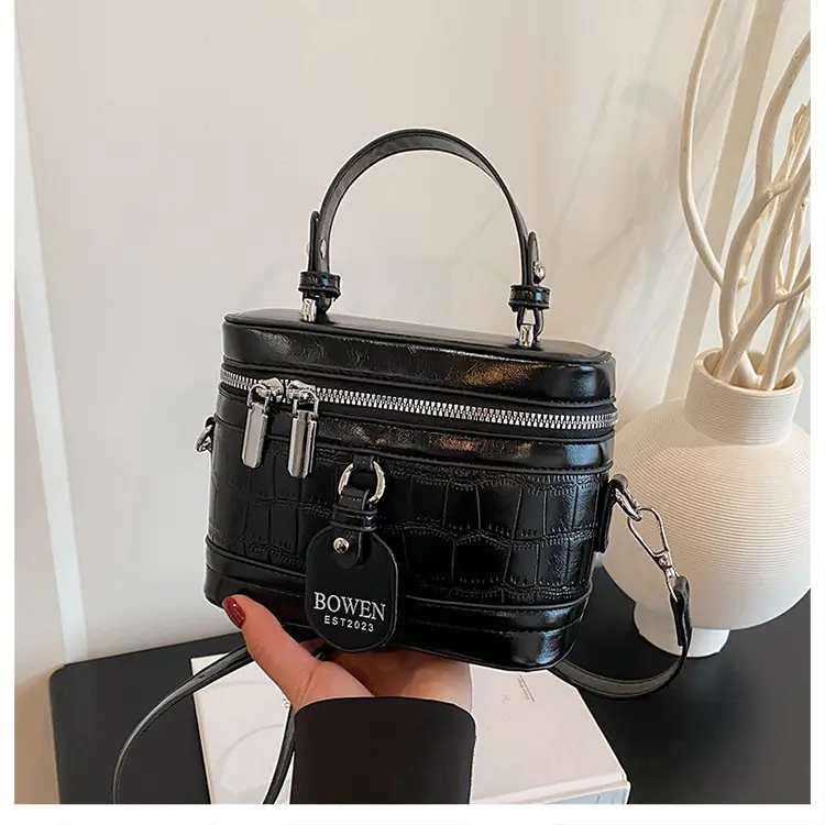 Chanel-Style Brown White Crossbody Bag for Women 2026 — feature 21