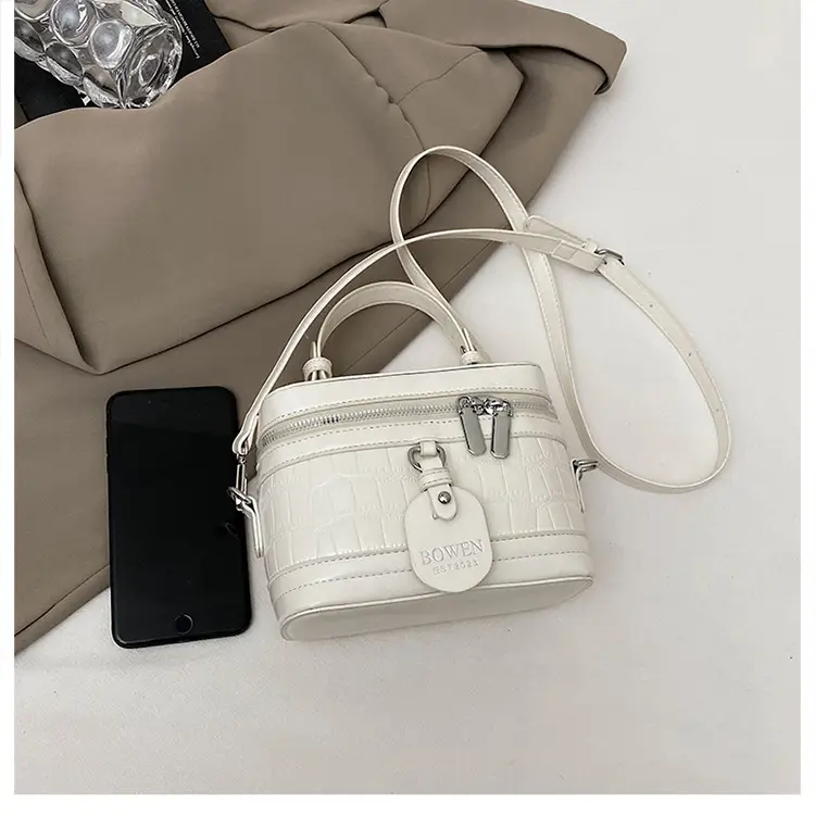 Chanel-Style Brown White Crossbody Bag for Women 2026 — feature 43