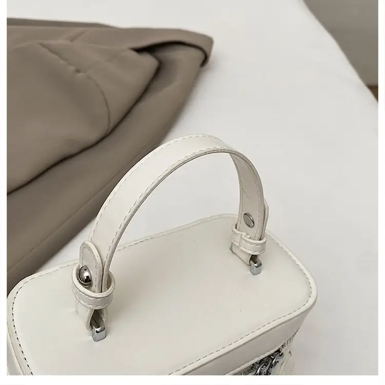 Chanel-Style Brown White Crossbody Bag for Women 2026 — feature 44