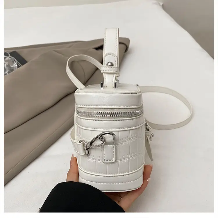 Chanel-Style Brown White Crossbody Bag for Women 2026 — feature 46