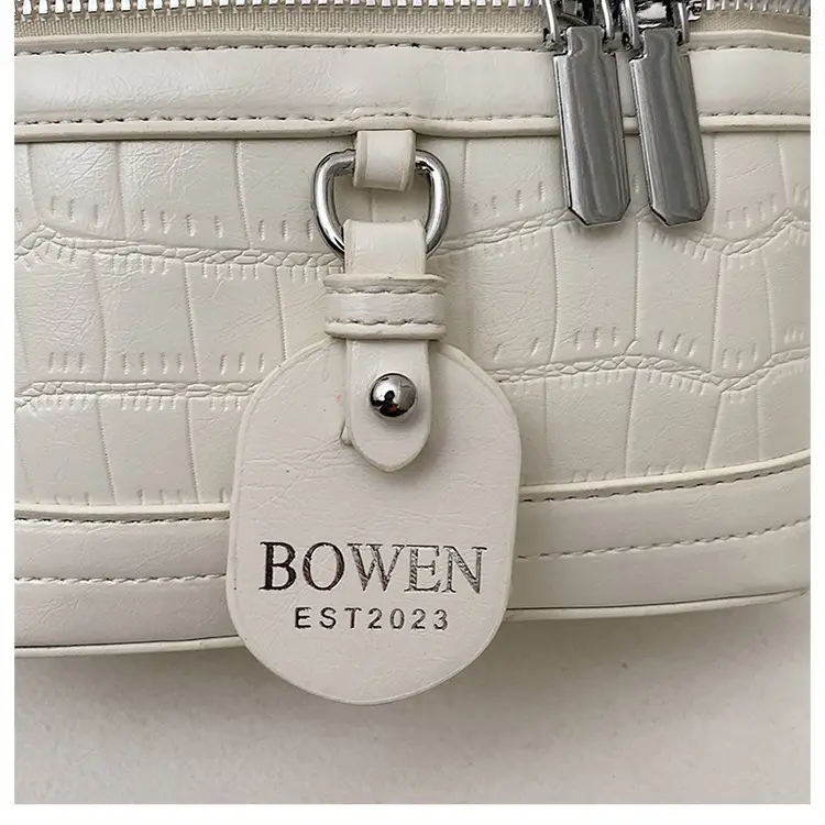 Chanel-Style Brown White Crossbody Bag for Women 2026 — feature 47