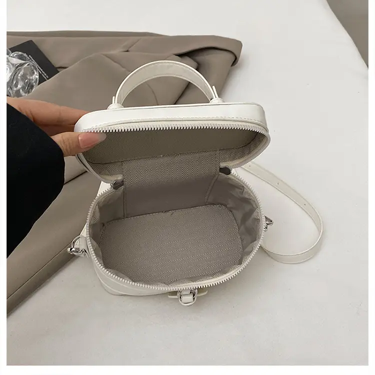 Chanel-Style Brown White Crossbody Bag for Women 2026 — feature 49