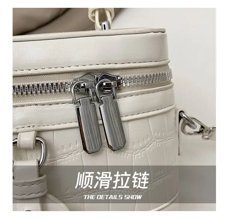 Chanel-Style Brown White Crossbody Bag for Women 2026 — feature 5