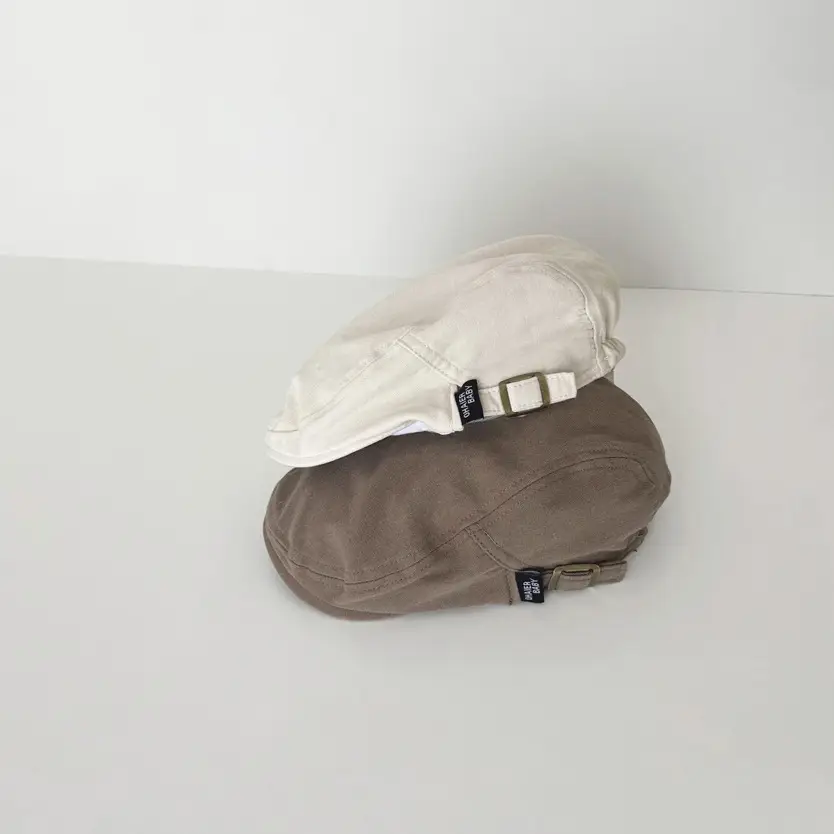 Kids Retro Duck Tongue Beret Hat for Boys Girls