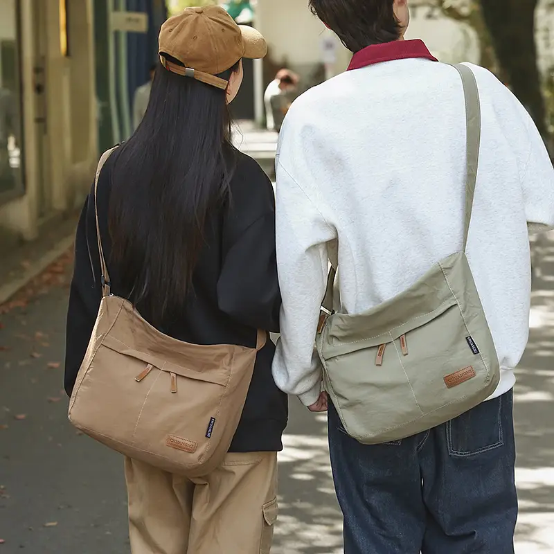 Japanese Style Crossbody Bag for Women Large Capacity Messenger Bag - Image 7