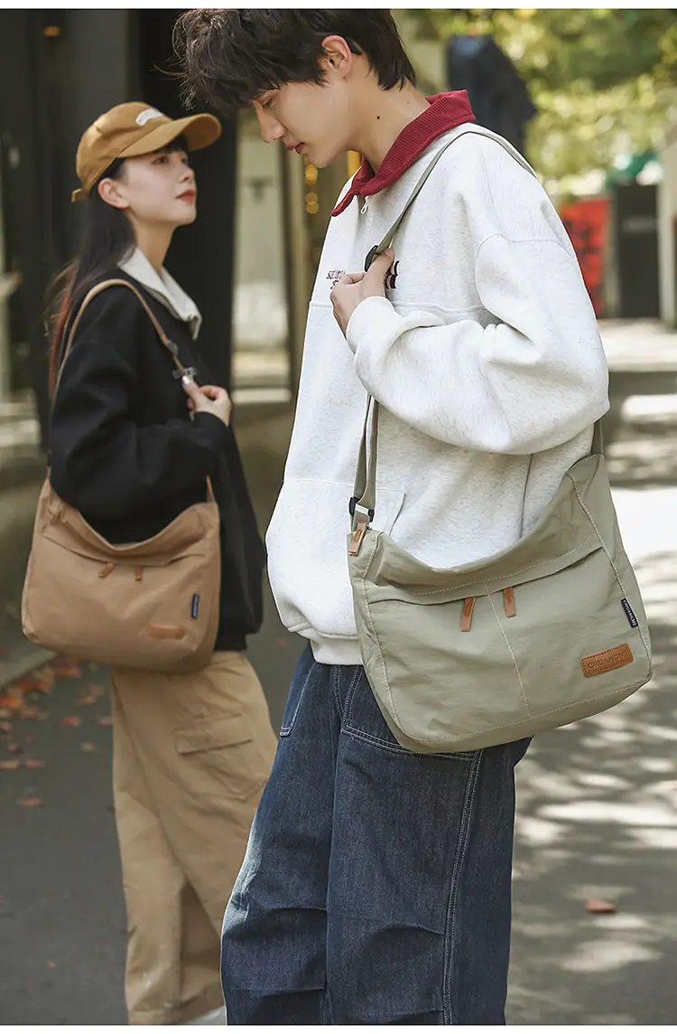 Japanese Style Crossbody Bag for Women Large Capacity Messenger Bag — feature 13