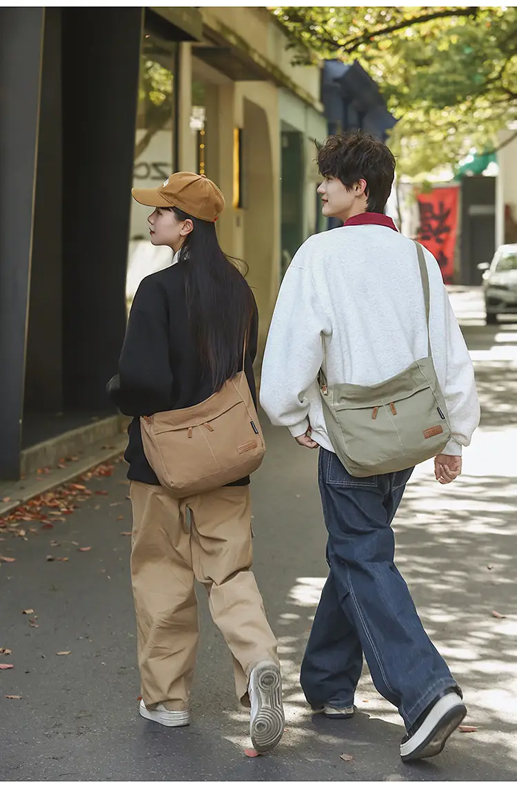 Japanese Style Crossbody Bag for Women Large Capacity Messenger Bag — feature 16
