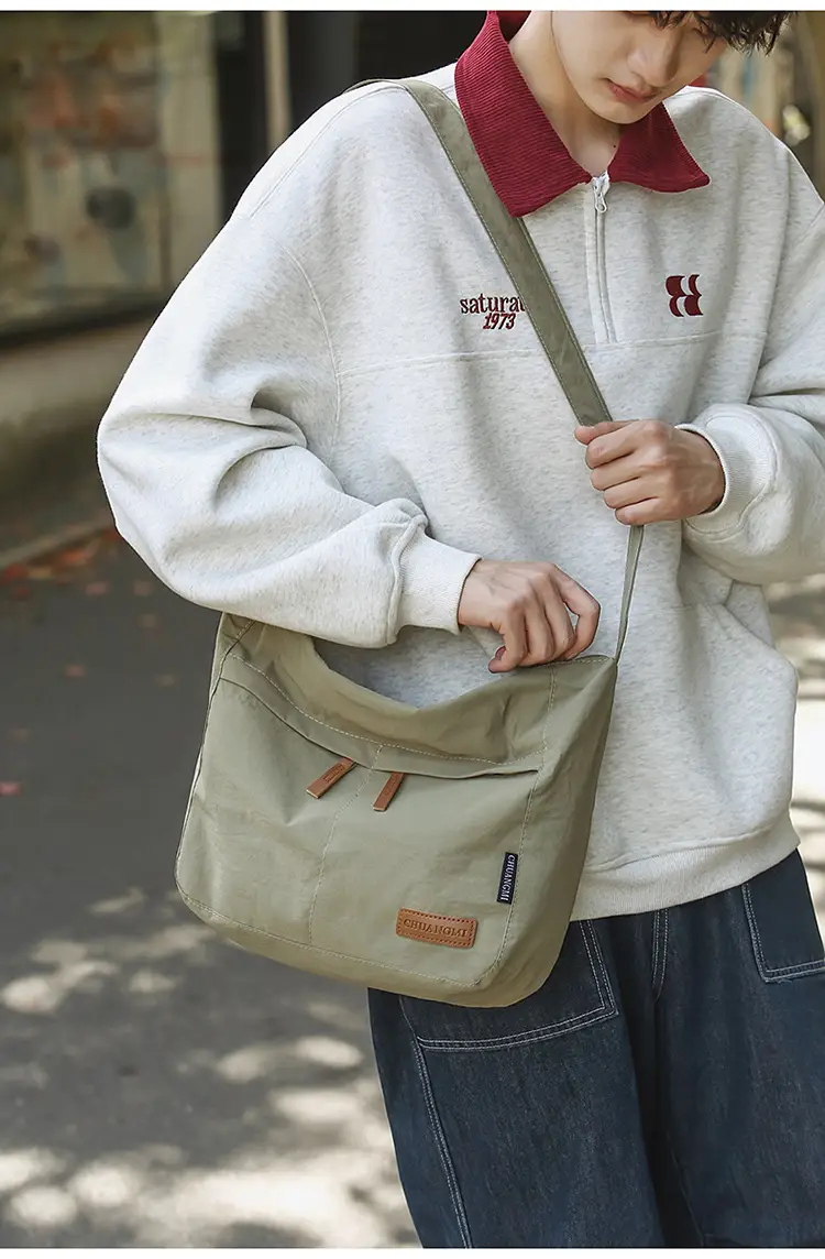 Japanese Style Crossbody Bag for Women Large Capacity Messenger Bag — feature 18