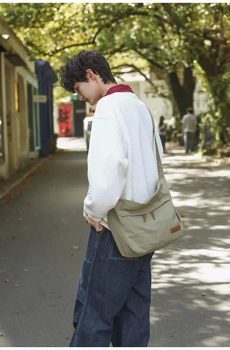 Japanese Style Crossbody Bag for Women Large Capacity Messenger Bag — feature 23