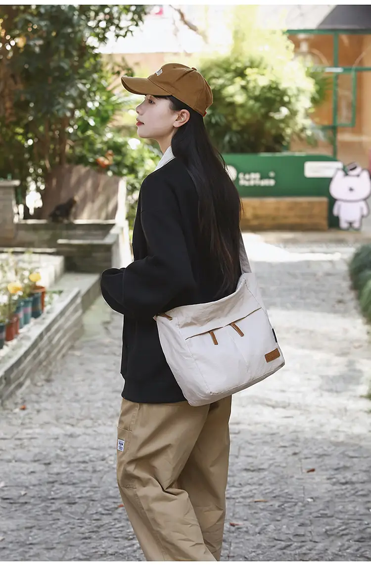 Japanese Style Crossbody Bag for Women Large Capacity Messenger Bag — feature 35