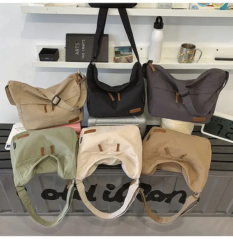 Japanese Style Crossbody Bag for Women Large Capacity Messenger Bag — feature 36