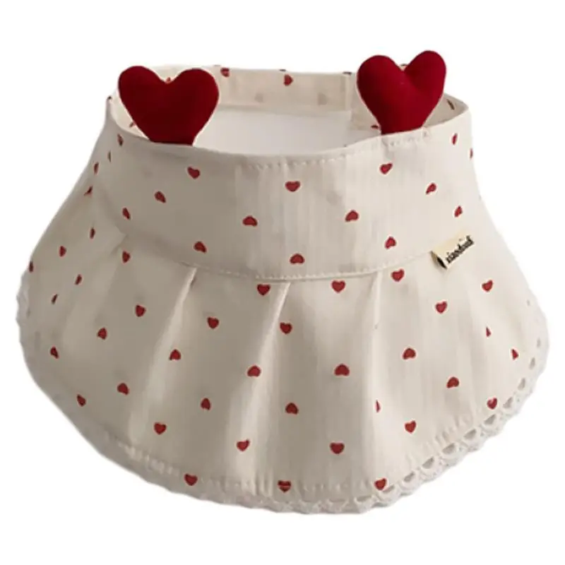 Baby Sun Hat with Red Bow for Girls