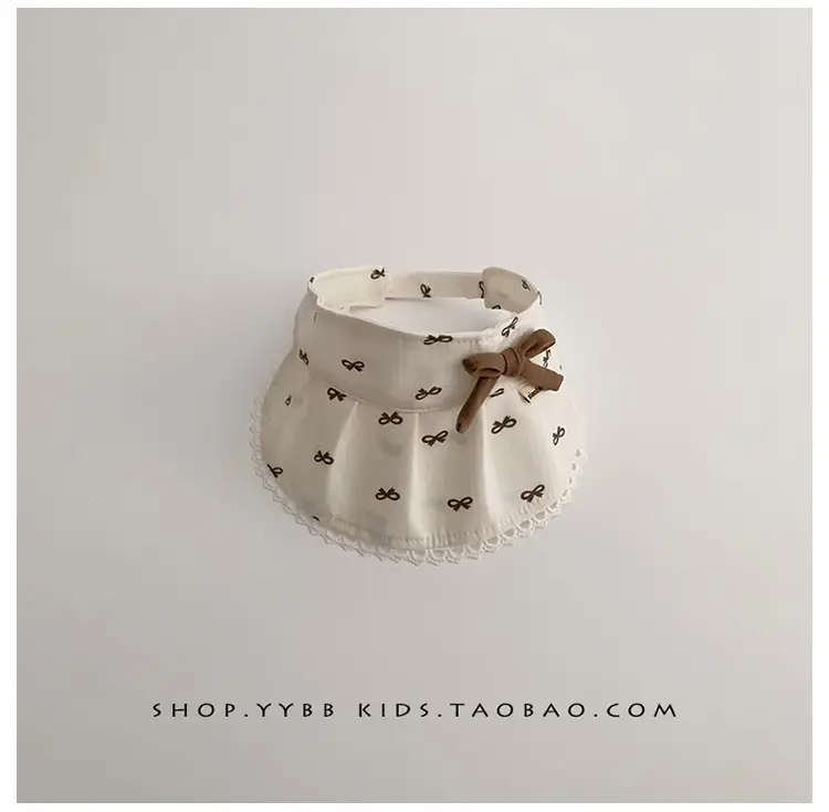 Baby Sun Hat with Red Bow for Girls — feature 16