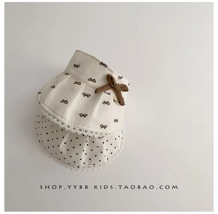 Baby Sun Hat with Red Bow for Girls — feature 7