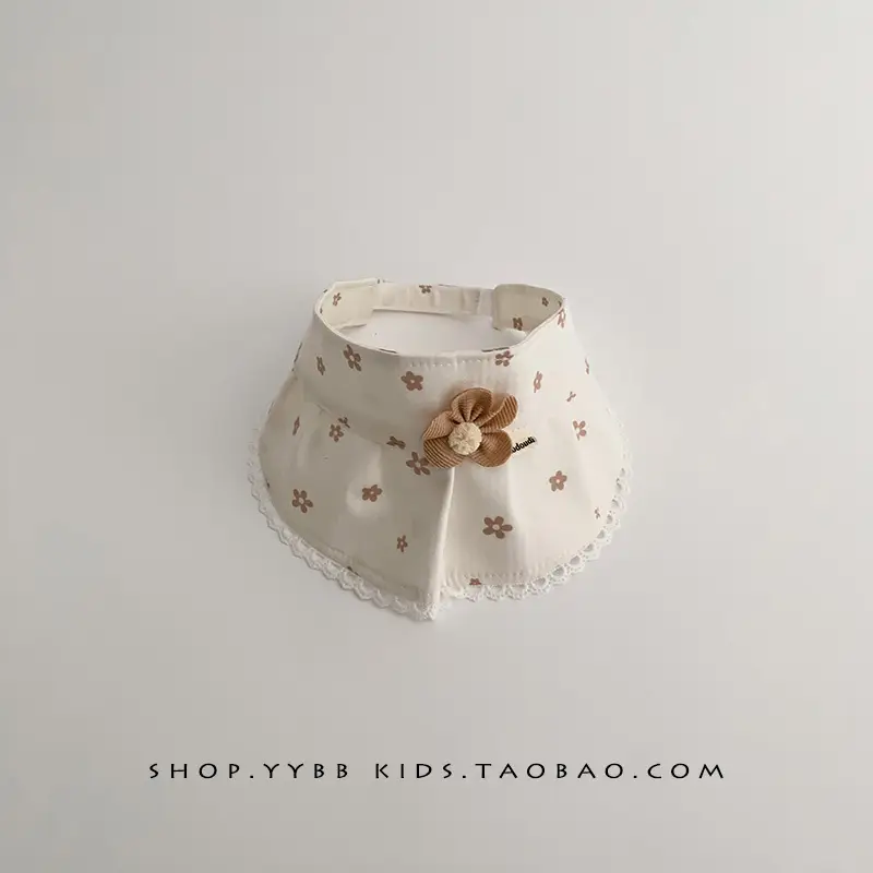 Baby Sun Hat with Red Bow for Girls