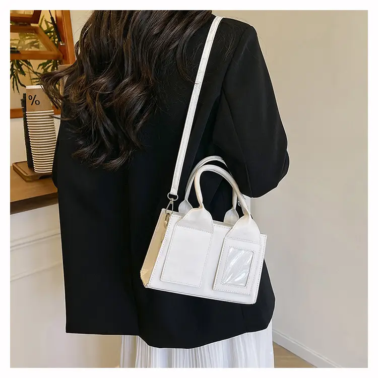 White High-End Square Handbag for Women 2025 — feature 11