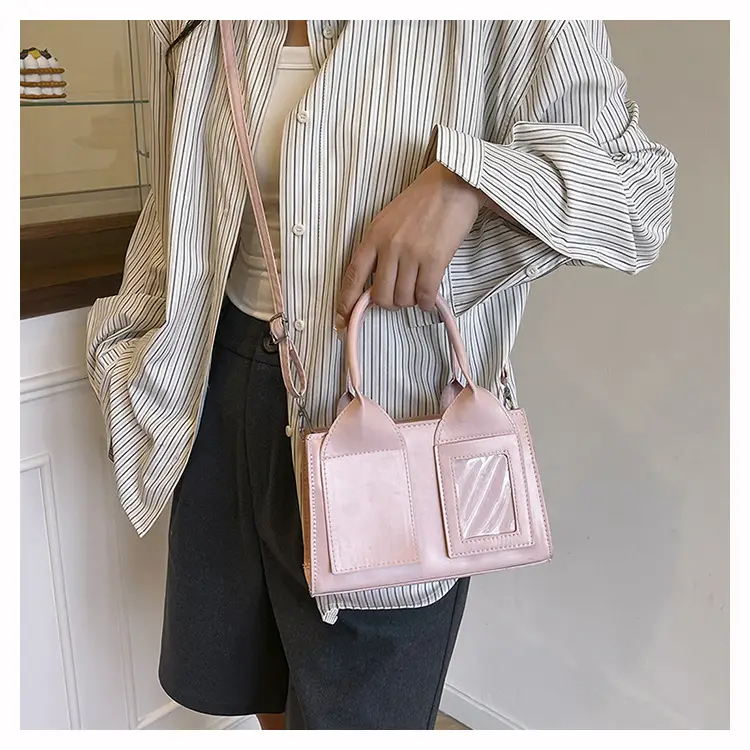 White High-End Square Handbag for Women 2025 — feature 12