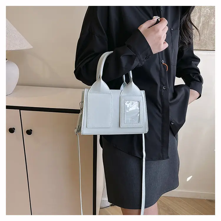 White High-End Square Handbag for Women 2025 — feature 15
